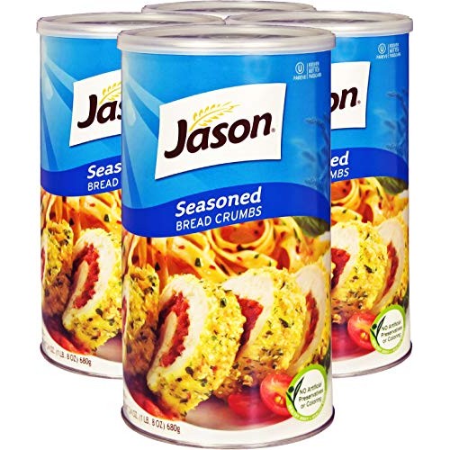 Jason Seasoned Bread Crumbs, 24 Ounces Pack Of 4