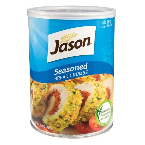 Jason Seasoned Bread Crumbs 15Oz 2 Pack In Resealable Containe