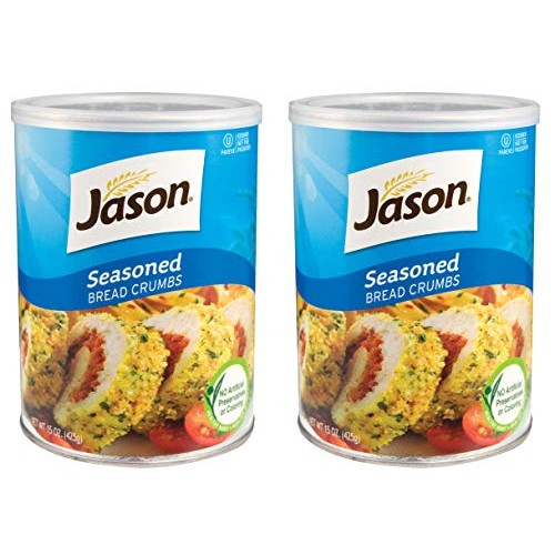 Jason Seasoned Bread Crumbs 15Oz 2 Pack In Resealable Containe