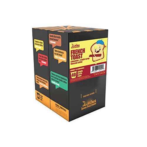 Java Factory French Toast Flavored Coffee For Keurig K Cup Brewe