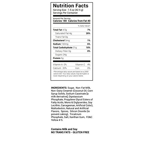 Eggnog Creme Drink Mix, 4 Lb Bag