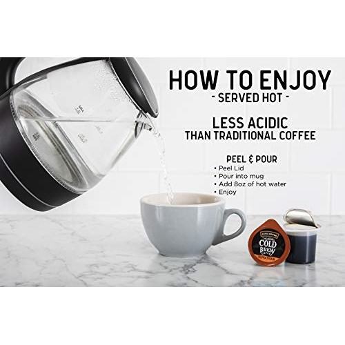 Java House Cold Brew Coffee Concentrate Single Serve Liquid Pods