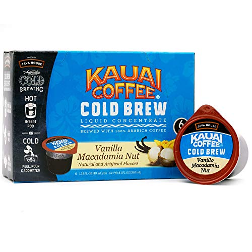 Java House Cold Brew Coffee Concentrate Single Serve Liquid Pods