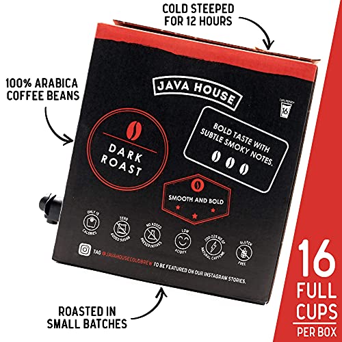 Java House Cold Brew Coffee On Tap, 1 Gallon / 128 Fluid Ounce