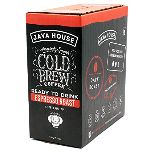 Java House Cold Brew Coffee On Tap, 1 Gallon / 128 Fluid Ounce