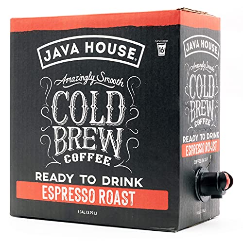 Java House Cold Brew Coffee On Tap, 1 Gallon / 128 Fluid Ounce