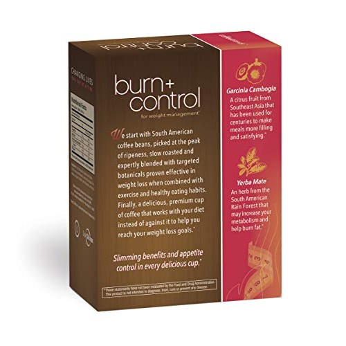 Burn + Control Coffee, Premium 100% South American Arabica, Robu