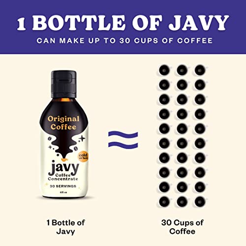 Javy Coffee 30X Cold Brew Coffee Concentrate, Perfect for Instan...