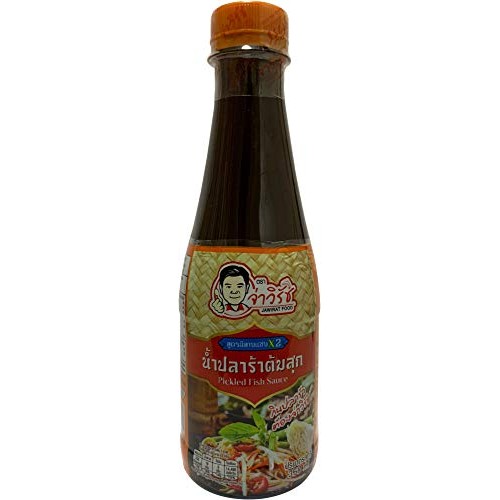 Jawirat Fermented Fish Sauce To Cook Papaya Saladsomtam 12.34 Oz.