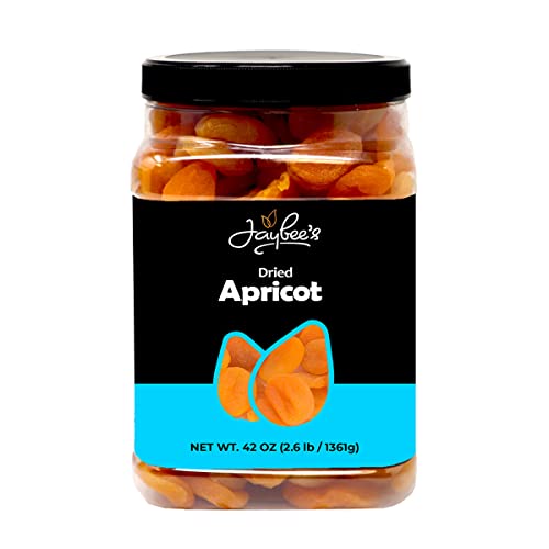 Dried Apricots | 42 oz Reusable Jar | Dry Apricot Sugar Free Sna...