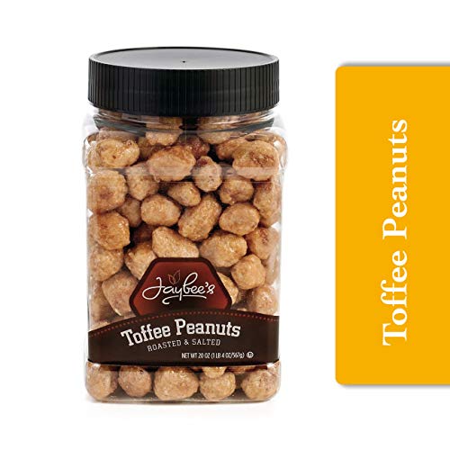 Jaybees Tasty Toffee Peanuts - Great For Holiday Gift Giving Or