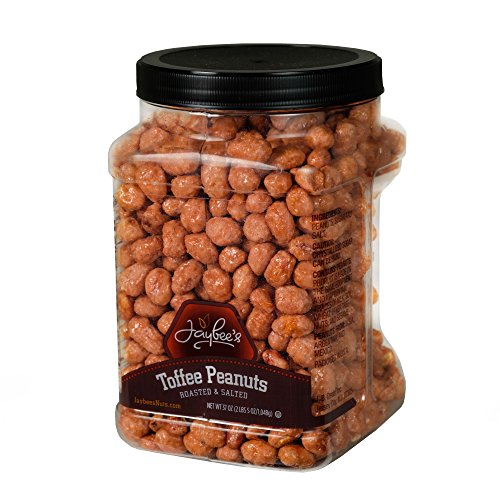 Jaybees Toffee Covered Peanuts, Everyday Crunchy Snack, Reusabl