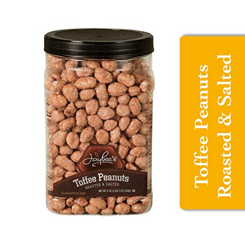 Jaybees Toffee Covered Peanuts, Everyday Crunchy Snack, Reusabl
