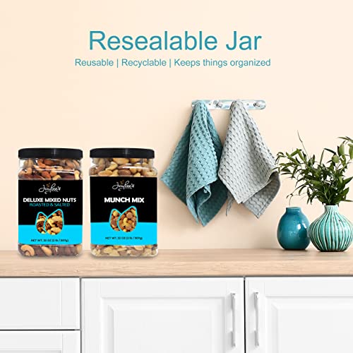 Mixed Nuts Munch Mix | Salted Cashews, Smoked Flavored Almonds,