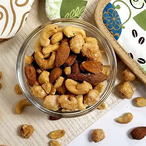 Mixed Nuts Munch Mix | Salted Cashews, Smoked Flavored Almonds,