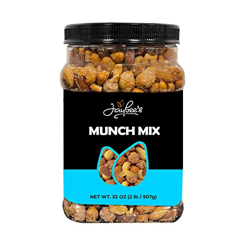 Mixed Nuts Munch Mix | Salted Cashews, Smoked Flavored Almonds,
