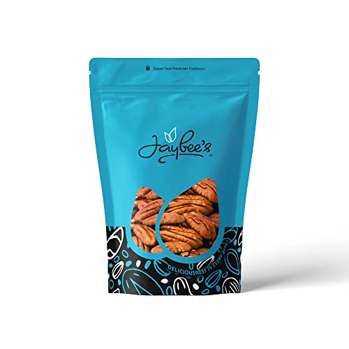 Raw Pecans - 15 oz Resealable Pouch | Whole, Shelled & Unsalted ...
