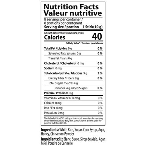 Jayone Crunchy Rice Snack, Honey Cinnamon, 2.82 Ounce Pack of 6