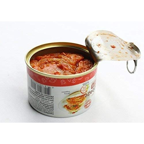 Korean Canned Kimchi, Napa Cabbage Kimchi, Naturally Fermented,