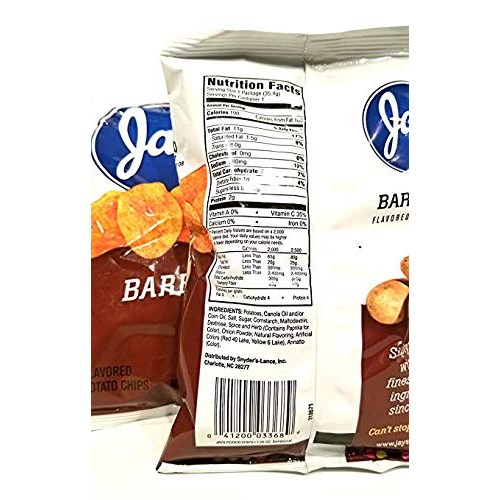 Jays Hot Stuff Corn Chips 5 Pack 1.25Oz Bags