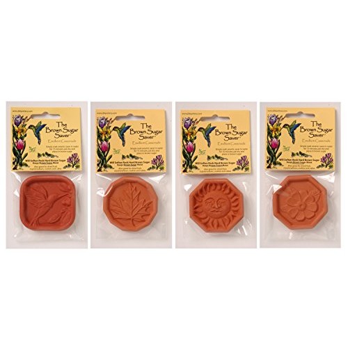 Brown Sugar Savers - Set Of 4 - Hummingbird, Maple Leaf, Sun, An