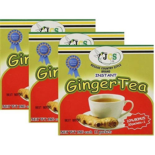 3 X Jcs Instant Ginger Tea 3 Pack
