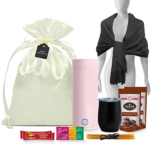 Gift Set For Women With Portable Kettle, Organic Herbal Tea, Hon