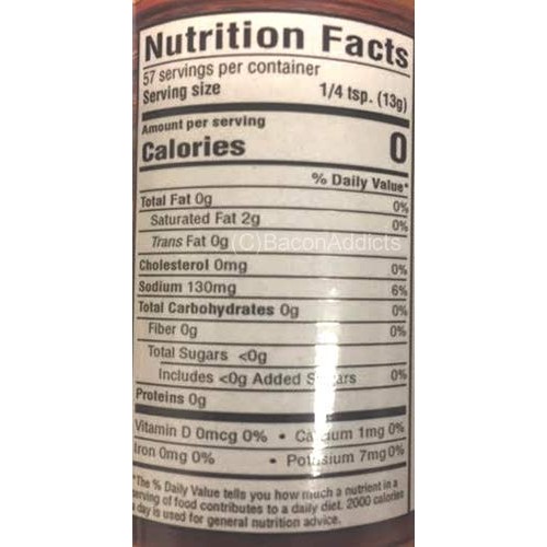 J&Amp;Ds Original Bacon Salt 3 Pack + Sticker - Low Sodium Bacon