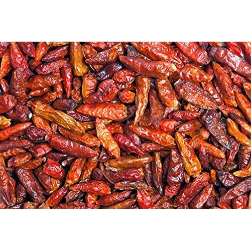 Thai Chili Peppers 8Oz Aka African Birdseye Chili Dried And W