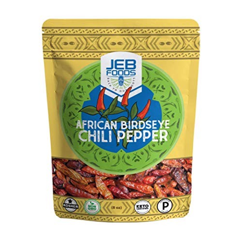 Thai Chili Peppers 8Oz Aka African Birdseye Chili Dried And W