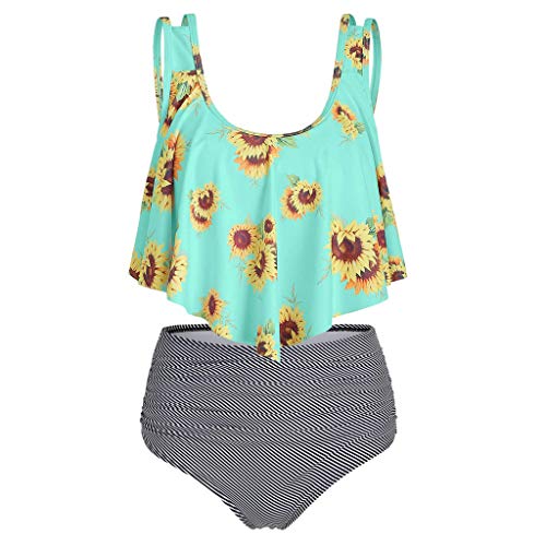 Swimsuits For Women Bathing Suits Flounce D Top With Bottom Tank