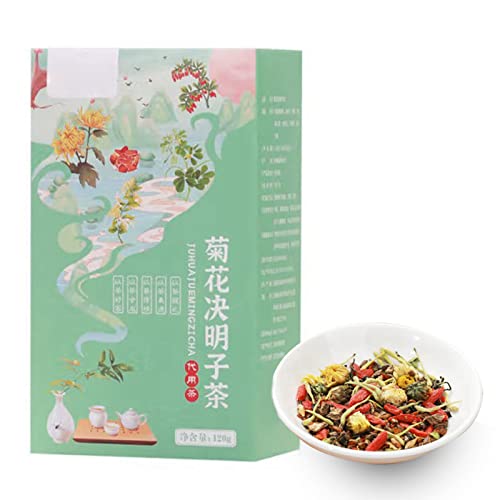 Chrysanthemum Cassia Seeds Tea Bags, 120g 20 Counts Honeysuckle ...