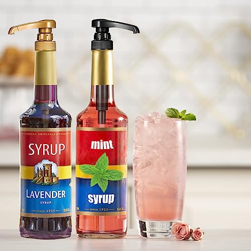 4 Pack Coffee Syrup Pump, Compatible with Torani, DaVinci, Jorda...