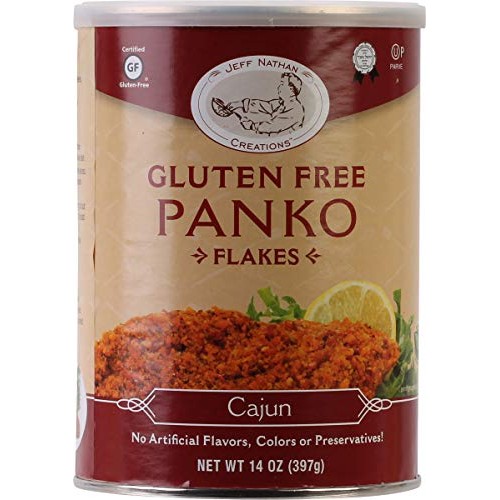 Chef Jeff Nathan Gourmet Cajun Panko Flakes 14Oz, Gluten Free, N