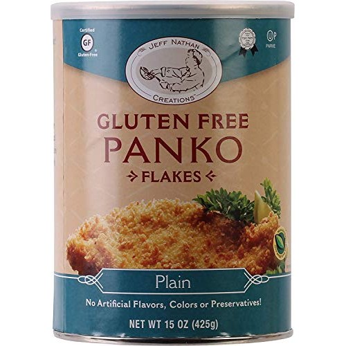 Cheffjeff Nathan Creations, Gourmet Panko Plain Gluten Free, 15