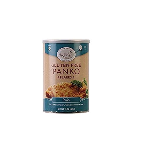 Jeff Nathan Creations Chef Gourmet Panko Plain Gluten Free, 15 O
