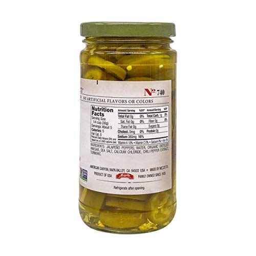 Jeffs Naturals Sliced Tamed Jalapeno Peppers, 12 Oz