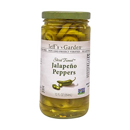 Jeffs Naturals Sliced Tamed Jalapeno Peppers, 12 Oz