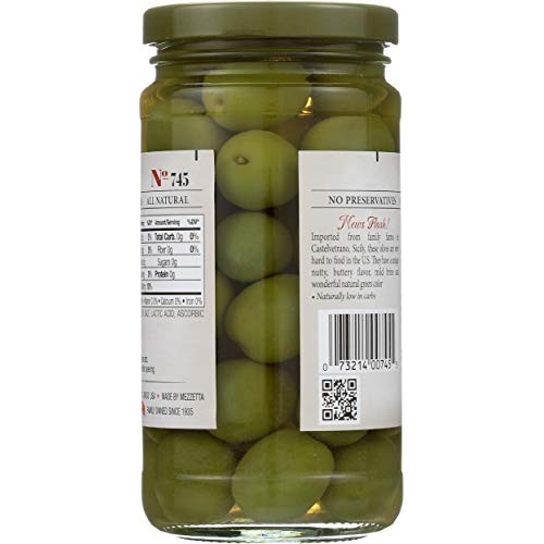 Jeffs Naturals Whole Castelvetrano Olives, 7.5 Oz