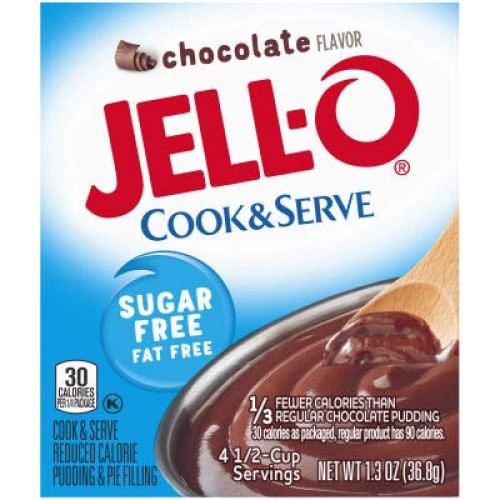 Cook &Amp; Serve Chocolate Sugar-Free Fat Free Pudding &Amp; Pie Filling
