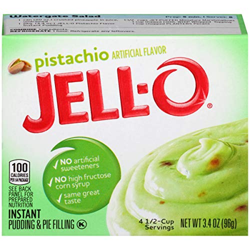 Jell-O Instant Pistachio Pudding &Amp; Pie Filling 3.4 Oz Boxes, Pa