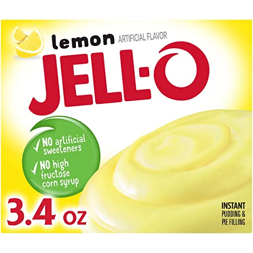 Jell-O Instant Pudding &Amp; Pie Filling, Lemon, 3.4 Oz
