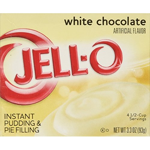 Jell-O Instant Pudding &Amp; Pie Filling, White Chocolate, 3.3-Ounce