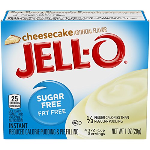 Jell-O Instant Cheesecake Sugar-Free Fat Free Pudding &Amp; Pie Fill
