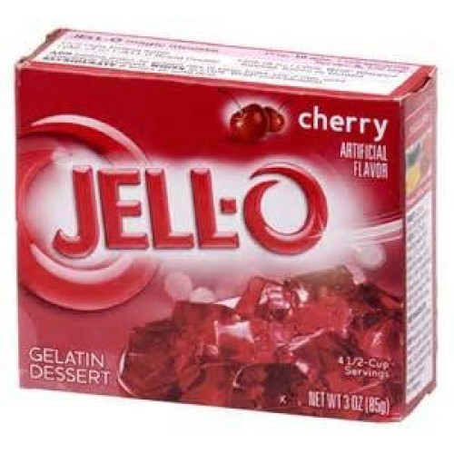 Jell-O Cherry Gelatin Dessert 3 Oz 4-Pack