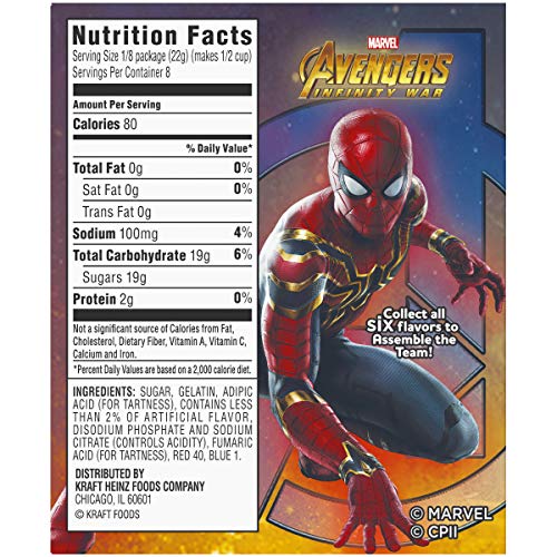 Jell-O Cherry Powdered Gelatin Dessert 6 Oz Box