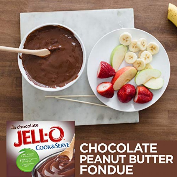 Jell-O Chocolate Cook &Amp; Serve Pudding &Amp; Pie Filling Mix 5 Oz Box