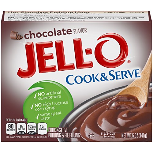 Jell-O Chocolate Cook &Amp; Serve Pudding &Amp; Pie Filling Mix 5 Oz Box