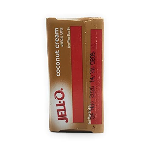 Jell-O Coconut Cream Instant Pudding &Amp; Pie Filling, 3/4 Oz 96G