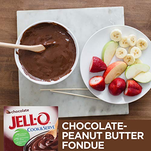 Jell-O Cook &Amp; Serve Chocolate Pudding &Amp; Pie Filling 3.4 Oz Boxe